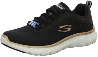 Skechers FLEX APPEAL 5.0 Elegant Glow sneaker sneakers 150217 zwart