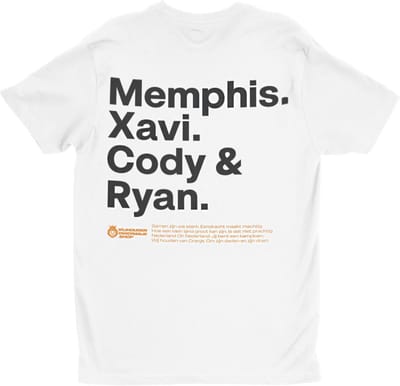 Wit WK-EK T-shirt Back Memphis, Donyell, Cody & Ryan XS