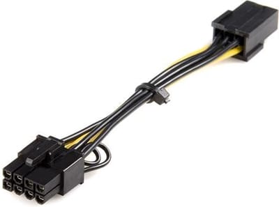 StarTech PCI Express 6-polig naar 8-polige voedingsadapterkabel