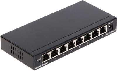 Ruijie Reyee Serie - Netwerkswitch - 8 Poorten - Gigabit Ethernet - Beheerbaar