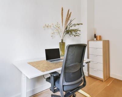 Coloray Bureau Onderlegger - Rotan patroon Bureau Pad - 100 cm x 50 cm - Bruin Bureau Onderlegger - Bureau Mat - Bureaumat - Onderlegger Bureau - Bureau Onderlegger Groot