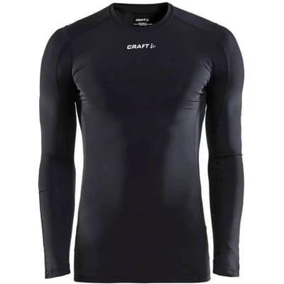 Craft Pro Control Compression Shirt Lange Mouw - Zwart | Maat: XS
