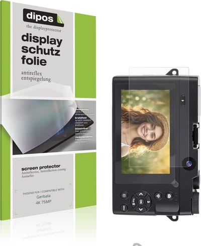 dipos – 4x Matte Beschermfolie geschikt voor Gerbala 4K 75MP | Krasbestendige & antireflecterende Screenprotector Ultra-Thin