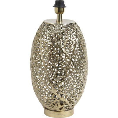 Light & Living Tafellamp Sinula 44cm - Goud (excl. kap)