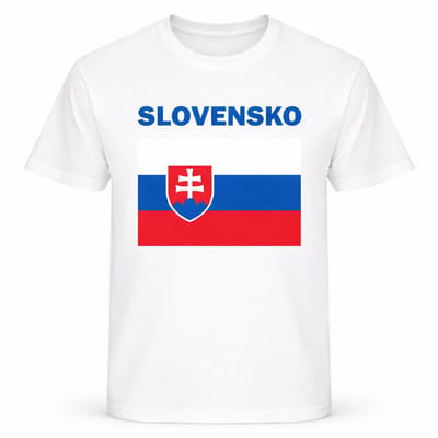 Slovakije Voetbalshirt – Slovakia Slovensko – Wit – Maat S – Landen Shirt – WK EK Supporters T-shirt – Active Dry