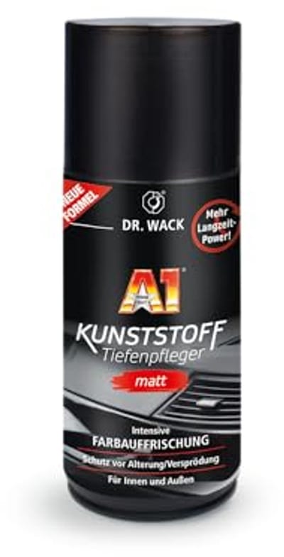 Kunststof diepteverzorging mat – premium auto-kunststofverzorging voor binnen en buiten, 250 ml