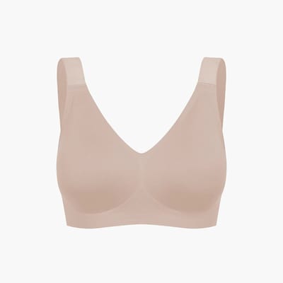 cfab - Comfort Minimizer BH - Beige - M - BH Zonder Beugel Voorgevormd - Ondergoed - Naadlos