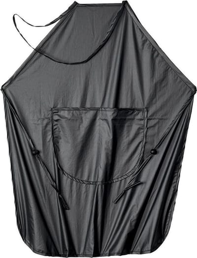 Comair Verfschort Nylon antraciet Antraciet 86x66cm