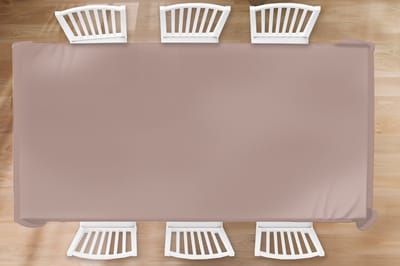 Tafelkleed - Tafellaken - 300x150 cm - Roze - Palet - Oud - Effen - Oudroze - Binnen en Buiten