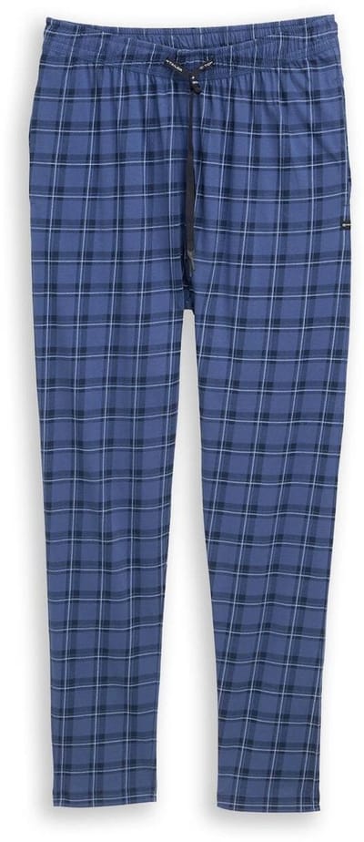 Tom Tailor - Katoenen pyjamabroek - Maat 48 - blue-medium-check