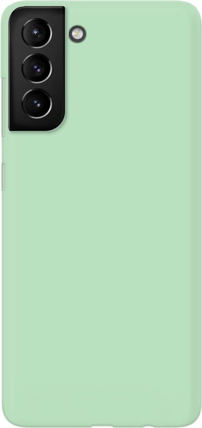 xoxo Wildhearts siliconen hoesje geschikt voor Samsung Galaxy S21 - Groen gekleurd hoesje - Pantone kleur - Backcover - verkrijgbaar in verschillende kleuren - Groen
