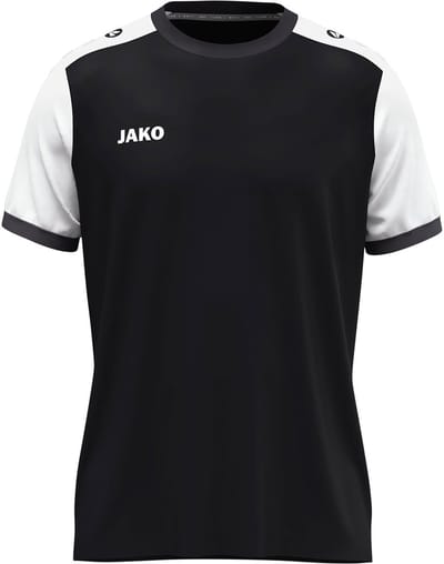Jako Dynamic Shirt Korte Mouw Kinderen - Zwart / Wit / Antraciet | Maat: 116