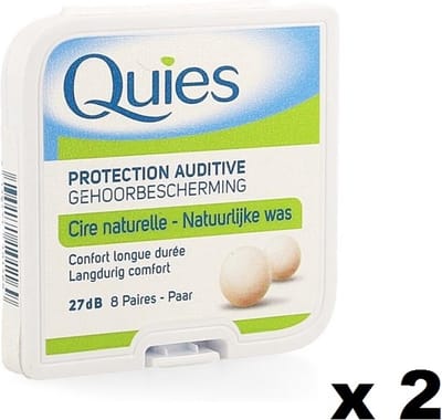 Ballen Quies natuurwas (27 decibel), 16 paar