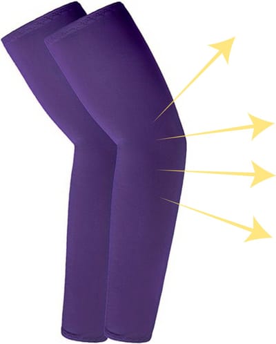 Livano Armwarmers Dames & Heren - Armstukken - Polswarmers - Winter - Donker Paars