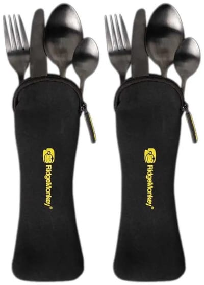 Ridgemonkey Dlx Twin Pack Kookgereiset Zwart