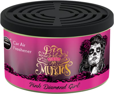 Dia de los muertos - Diamond Girl Pink Can - Carairfreshner