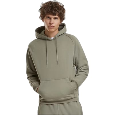 Urban Classics - Blank Hoodie/trui - S - Groen