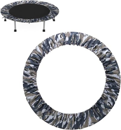 Trampoline Veiligheidskussen - Ronde Randhoes - Veilig Springen - Waterdicht Oxford Doek - 122 cm - Groen
