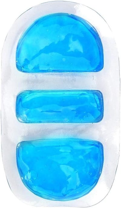 Ice Pack - Koud Kompres - Pijn Verlichting - Speciaal Ontworpen Neus - 11 x 6.5 cm - Blauw