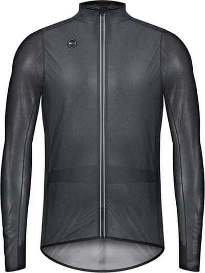 Gobik Unisex Lightweight Rain Jacket Pluvia True Black M