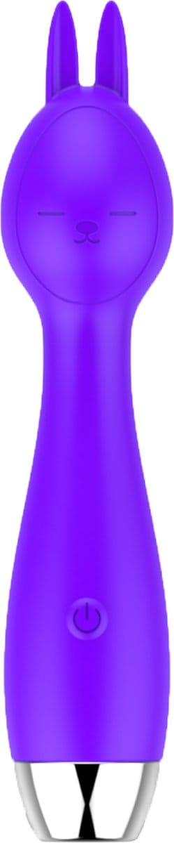 Cupitoys® Wand vibrator met oortjes - 18,1cm - Lichtroze - 12 standen - Vibrators voor vrouwen en mannen - Sex toys voor vrouwen en mannen