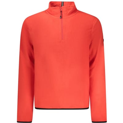 Noorwegen 1963 Rode Polyester Heren Sweatshirt