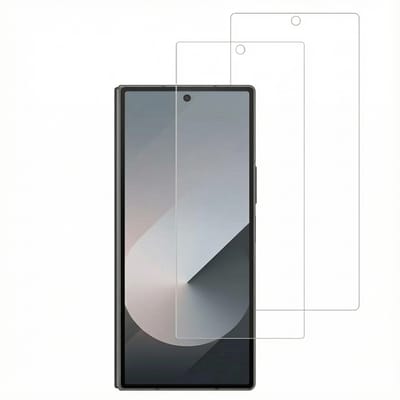 Accezz Screen Protector - Geschikt voor Samsung Galaxy Z Fold 7 / Z Fold 8 Ultra - 2 Pack Glass Screenprotector