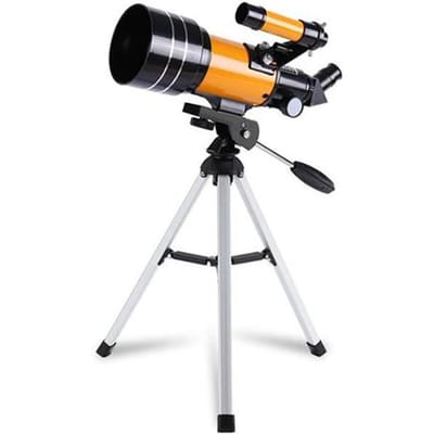 Professionele F30070 HD Refractortelescoop 150x Vergroting Licht Draagbaar Ideaal voor Concerten Kamperen en Buiten black