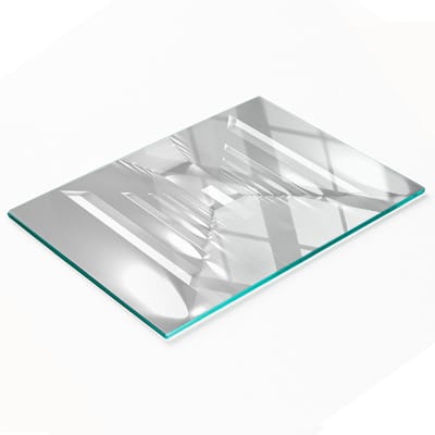 Decoratieve keukensnijplank van gehard glas voor de hal, 80x52 cm