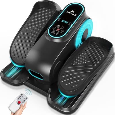 Mini Elliptische Trainer voor Thuis - Zittende Pedaaltrainer voor Senioren en Volwassenen