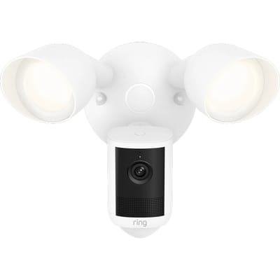 Ring Camera met schijnwerpers (nieuwste generatie) - Wit - 2k video