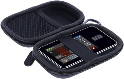 Tas voor bloedglucosemeter en insulinepomp - Duurzaam, discreet en zwart
