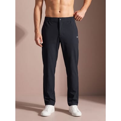Sjeng Sports DAAN - Maat: M Pelikan Ink - Tennis Broek Mannen - Sportbroek - 90% polyester, 10% elastaan, woven horizontal stretch