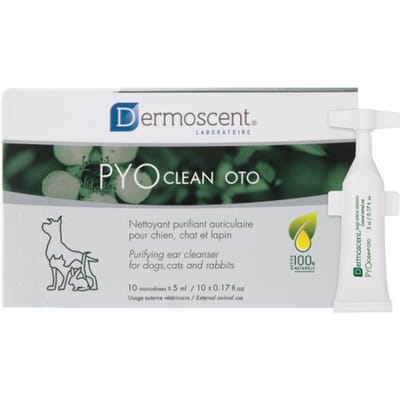 Dermoscent Pyo Clean Oto 10x5 ml Unidosis-pipetten