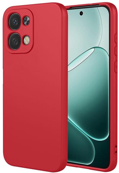 Coverup Hoesje - Geschikt voor OPPO A6 Pro 5G Hoesje - Coverup Colour TPU Back Cover - Rood