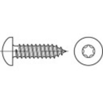 TOOLCRAFT 145128 Lenskop-plaatschroeven 2.9 mm 22 mm T-profiel DIN 7981 Staal Galvanisch verzinkt 2000 stuk(s)