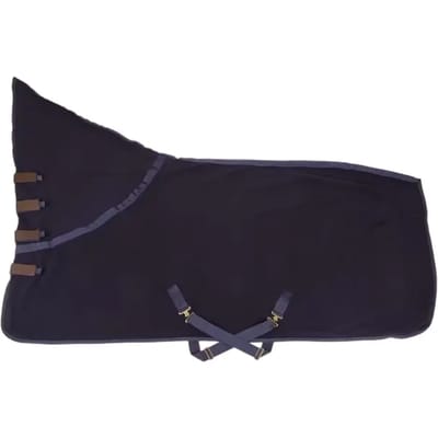 Kentucky Horsewear - Zweetdeken fleece heavy met nek marine 125-5'9