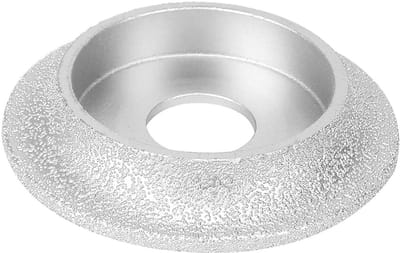 Dailygoods - Diamantslijpschijf - Gesoldeerd - Efficiënt en duurzaam - 2.5 inch - Voor keramische marmer en steen - Geschikt voor slijpen van hardere...