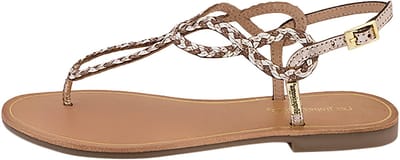 Leren sandalen van Les Homela