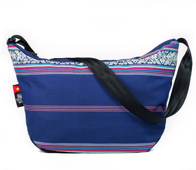 Ethnotek Bagan L - Schoudertas / Moon Bag - Crossbody - 12L - 13 inch Laptopvak