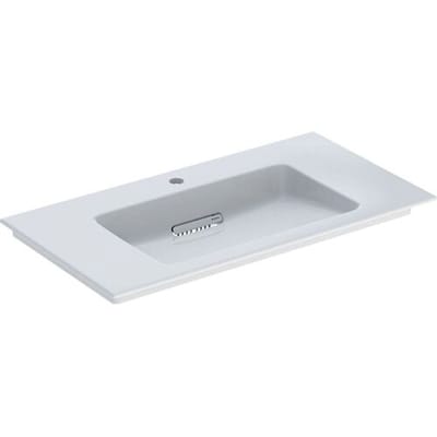 Geberit ONE furniture washbasin 90 cm, horizontal outlet, 1 tap hole, without overflow 505.006.00.1