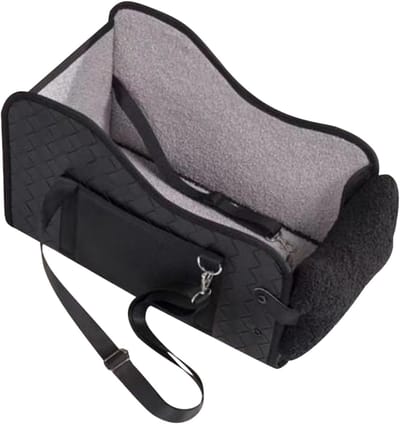 Autostoel voor honden - Reisstoelverhoger huisdier - Veilig reizen - Opvouwbaar en stabiel - 42 x 25 x 23 cm