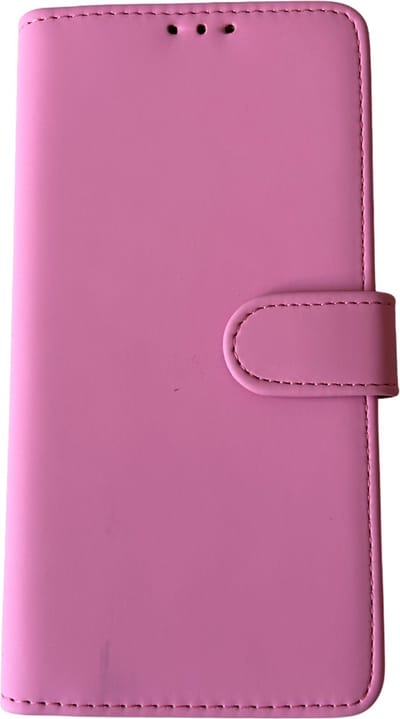 PU Leder wallet Case - Book Case Flip Cover Hoesje Met Stand Functie - Beschermhoes Met Pasjes Houder - Geschikt voor Samsung Galaxy S23 FE - Roze