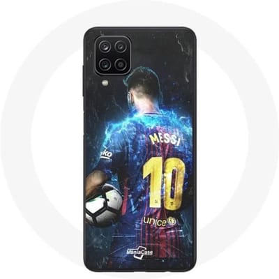Samsung Galaxy A12 hoesje Lionel Messi Barcelona Football Club FCB