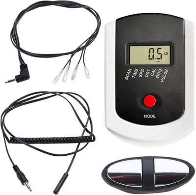Digitale Fietscomputer met Hartslagmeter voor Binnenfietsen en Gezondheidstracking