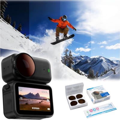 4-delige ND Filter Set voor DJI Osmo Nano - Meerdere Coatings, Optisch Glas en Opbergtas voor Verbeterde Beeldkwaliteit
