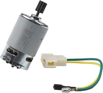 Elektrische motor voor kinderen, 24 V, 555C, 2 stuks voor rijden op auto's, kies 30000 tpm, 10T of 40000 tpm, 19T voor ultiem plezier en snelheid (30000 tpm, 10 T)