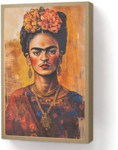 Wandlamp 40x60 cm - Oplaadbaar - Portret - Sieraden - Schilderachtig - Wandlampen binnen woonkamer - Slaapkamer lamp - Decoratieve nachtlamp - Vloerlamp draadloos