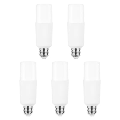 Modee E27 LED Lamp 12W - 960lm - 4000K - Neutraal Wit - LED Stick Lamp T44 - Vervangt 90W Halogeen Gloeilamp - 5 stuks