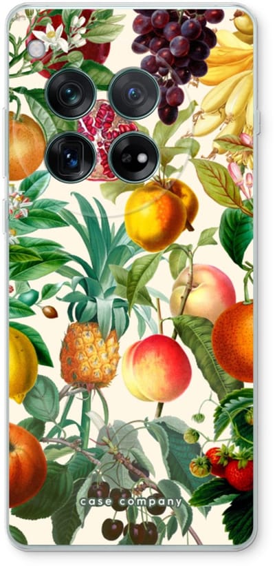Case Company® - Hoesje geschikt voor OnePlus 12r hoesje - Classic Flora - Soft Cover Telefoonhoesje - Bescherming aan alle Kanten en Schermrand